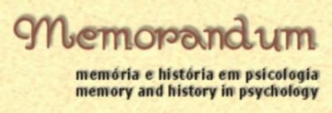 Memorandum: memória e história em psicologia