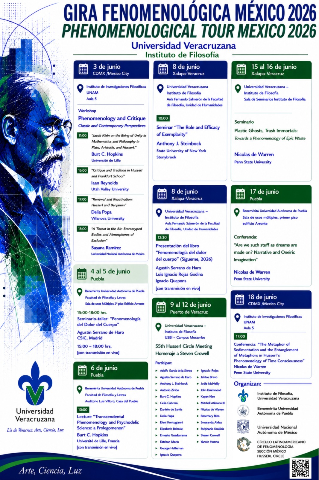 Gira fenomenológica México 2026 // Junio